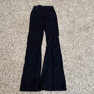 Aerie Brand Black Flared Pants